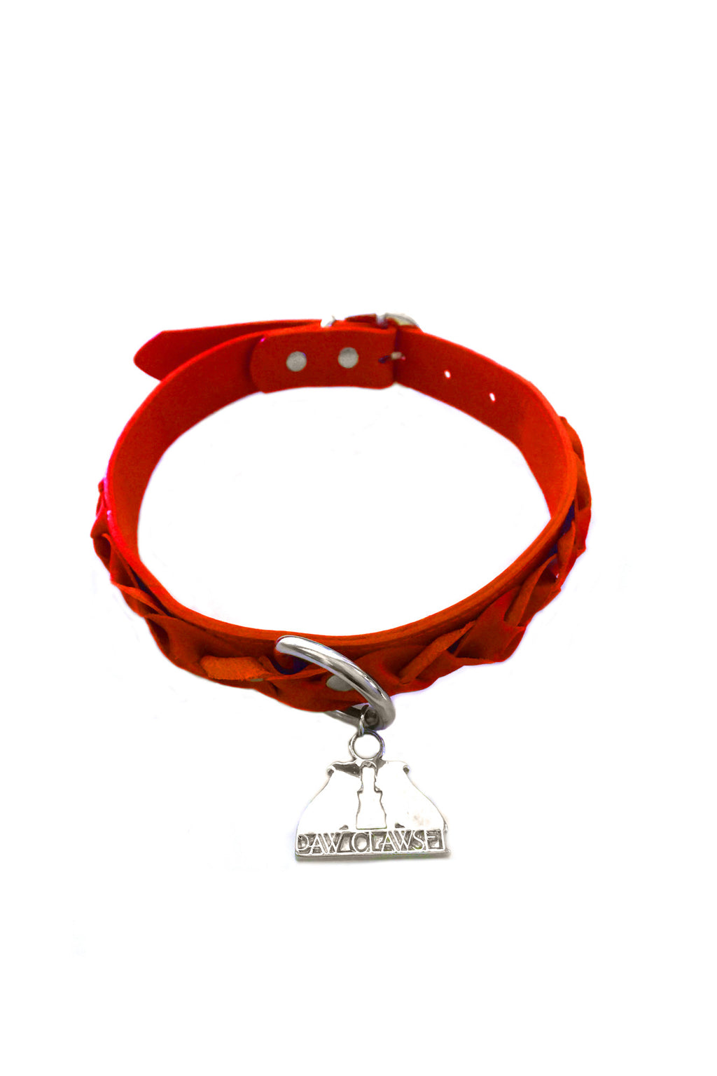 Braided Leather Collar