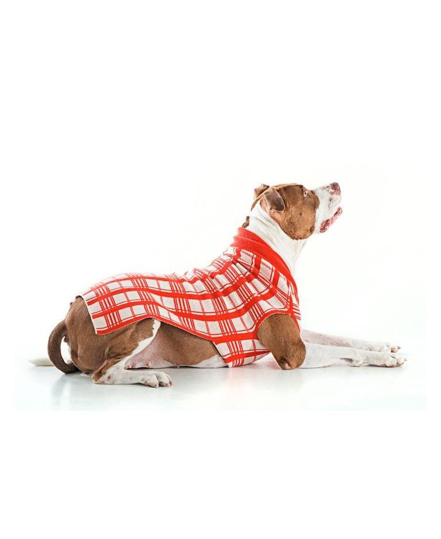 Cashmere Checkerboard Sweater