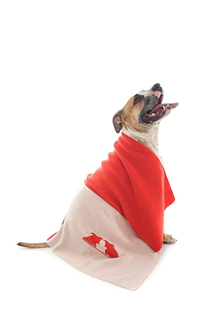 Cashmere Paw Clawset Logo Blanket