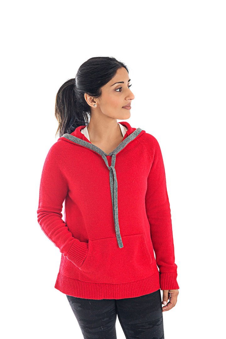 Unisex Cashmere Hoodie Sweater